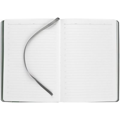 Ежедневник Rubikon на заказ, недатированный серо-зеленый-6