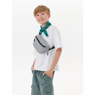 Детская поясная сумка Sonrisa, серая-3