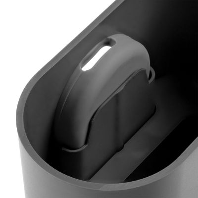 Зарядная станция с часами и подсветкой Large Charge, серая-9