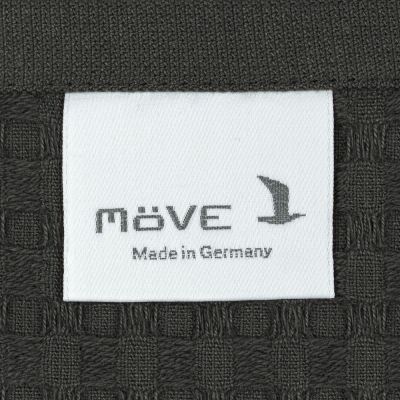 Полотенце вафельное Piquee, среднее, серое-2