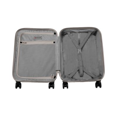 Чемодан для ручной клади Lumen S, серебристый-5