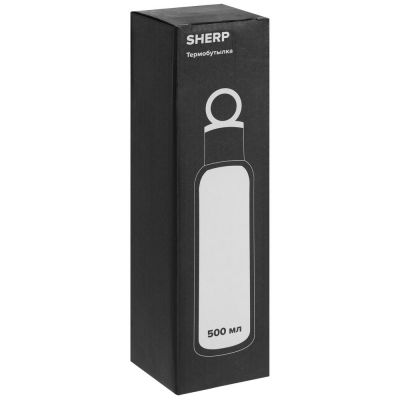 Термобутылка Sherp, черная-3