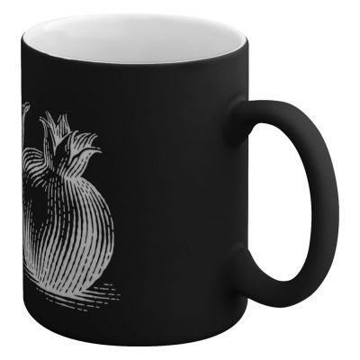 Кружка Grand Granat с покрытием софт-тач, черная-1