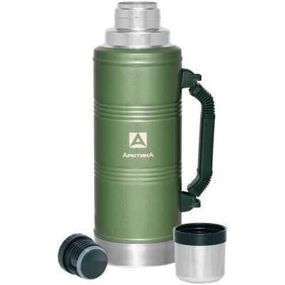 Термос с ручкой «Арктика 2200», зеленый-1
