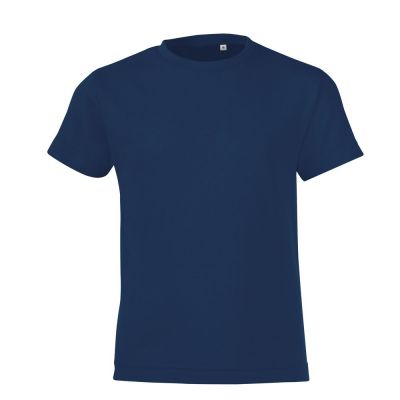 Футболка детская Regent Fit Kids, кобальт (темно-синяя)-0