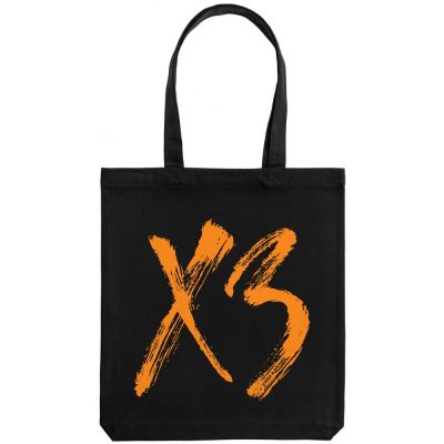 Холщовая сумка «ХЗ», черная-1