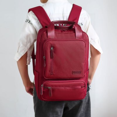 Рюкзак для ноутбука B175, бордовый-14