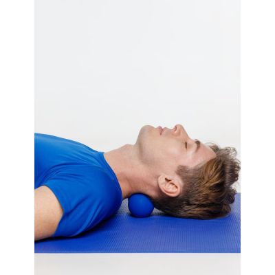 Массажный мяч двойной для МФР Relaxify, синий-2