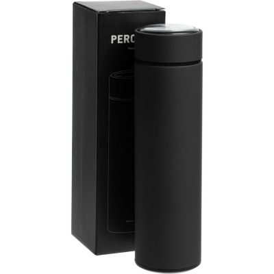Термос с ситечком Percola, черный-5