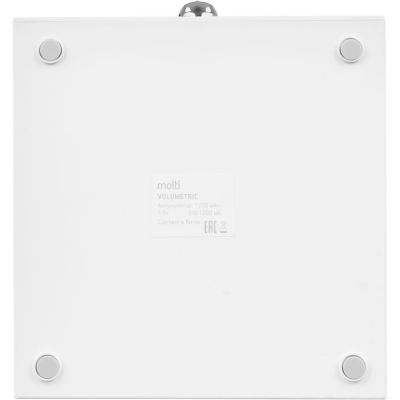 Bluetooth-колонка с подсветкой Volumetric, белая-4