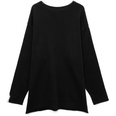 Лонгслив унисекс Siluetti Fuori, черный-1