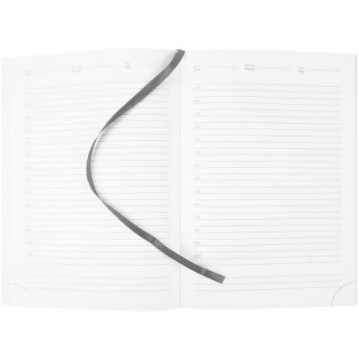 Ежедневник Prizma, недатированный, серый-3