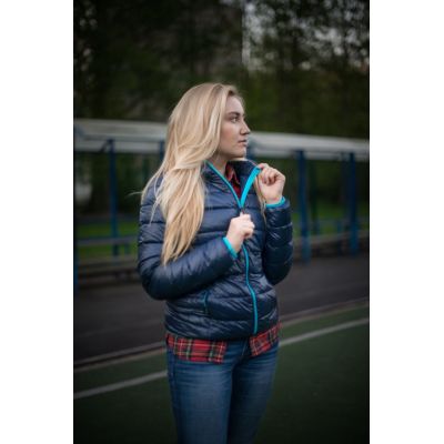 Куртка пуховая женская Tarner Lady, темно-синяя-7