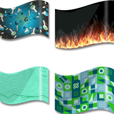 Флажок настольный Flago с печатью на заказ-0