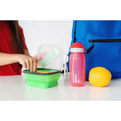 Бутылка для воды Aquarius, синяя-4