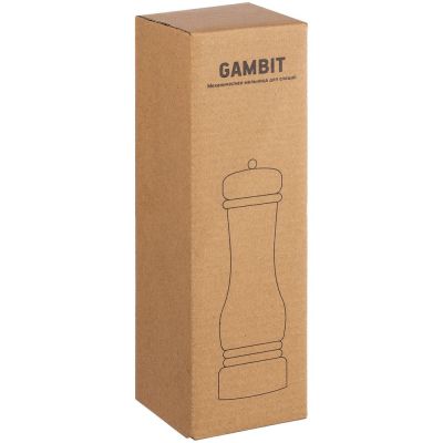 Механическая мельница для специй Gambit, белая-4