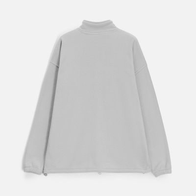 Куртка флисовая унисекс Nebo, светло-серая-1