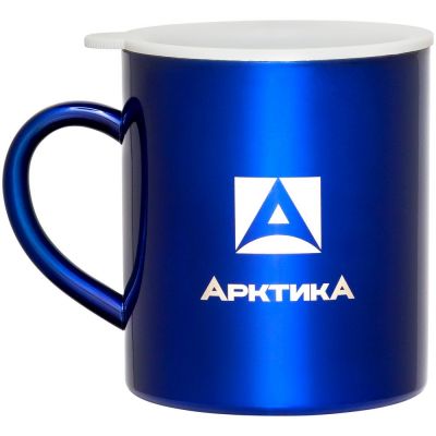 Термокружка «Арктика 200», синяя-0