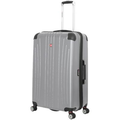 Чемодан Ridge L, серебристый-0