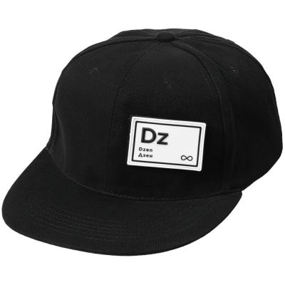 Бейсболка с патчами «Химия состояний», черная-3