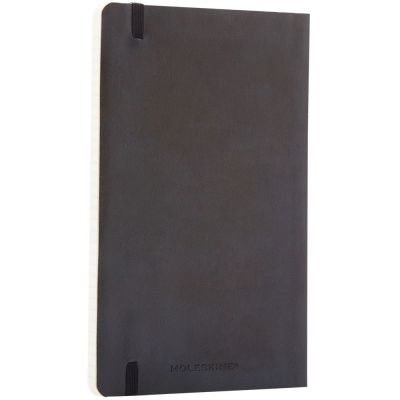 Записная книжка Moleskine Classic Soft Large, в линейку, черная-1