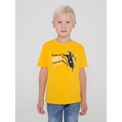 Футболка детская «Гидонисты», желтая-2