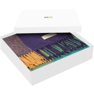 Плед Mumbai, фиолетовый с бирюзовым-2