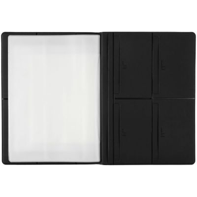 Папка для хранения документов Devon Maxi, черная-3