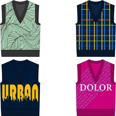 Жилет оверсайз Tricksy Net на заказ, акрил-0