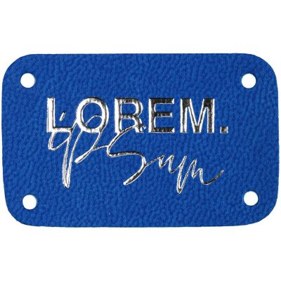 Лейбл Latte, S, синий-2