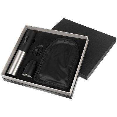 Винный набор Winetura, черный-1