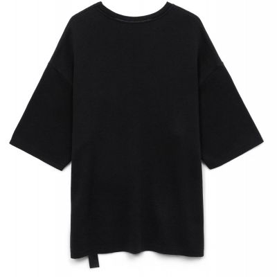 Джемпер с коротким рукавом Siluetti Volumica, черный-1