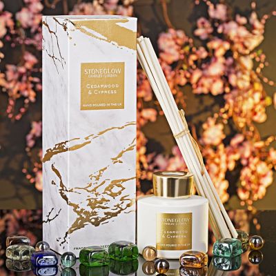 Диффузор Stoneglow Candles, кедр и кипарис-4