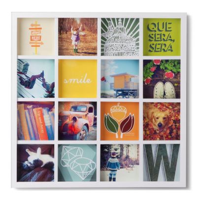 Панно для фотографий Gridart, белое-0