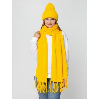 Шарф Flette, желтый-5