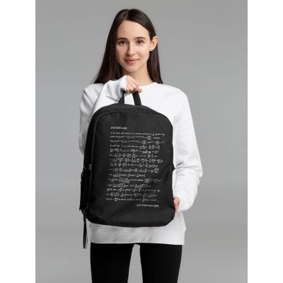 Рюкзак «Да будет свет» со светящимся принтом, черный-7
