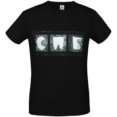 Футболка «Небо-душа», черная-1