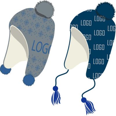 Шапка на заказ Tricksy Kipara, полушерсть-0