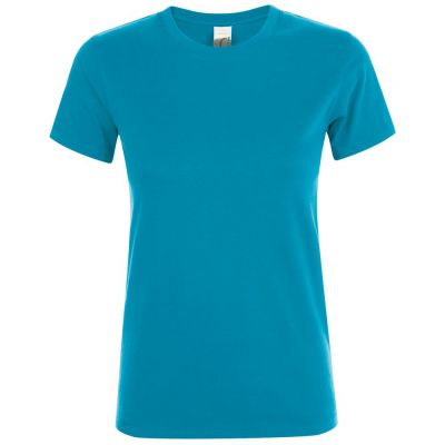 Футболка женская Regent Women, ярко-бирюзовая-0