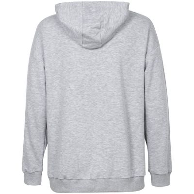 Худи оверсайз «Чистая соль», серый меланж-1