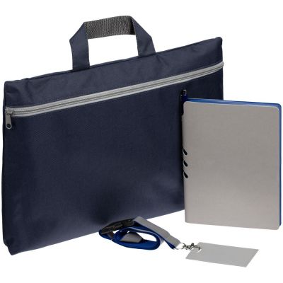 Набор Flexpen Shall Simple, серый с синим-0