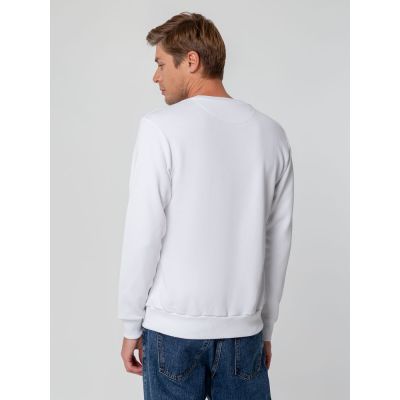 Свитшот унисекс Sublimatism, белый-6