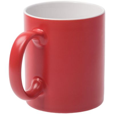 Кружка Promo матовая, красная-1