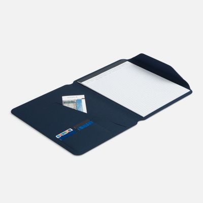 Папка с блокнотом Firmans, синяя-5