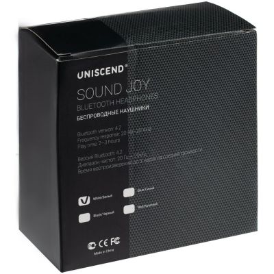 Беспроводные наушники Uniscend Sound Joy, белые-7