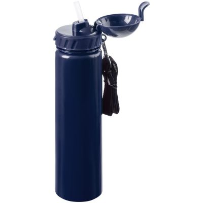 Бутылка для воды Barley, синяя-2