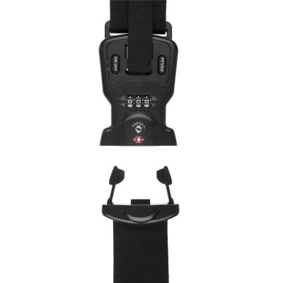 Багажный ремень с весами Bagremmen, черный-4