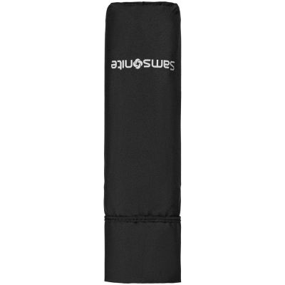 Складной зонт Wood Classic S с прямой ручкой, черный-4