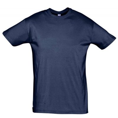 Футболка унисекс Regent 150, кобальт (темно-синяя)-0