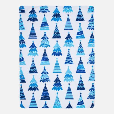 Флисовый плед Imaginario, синий-0